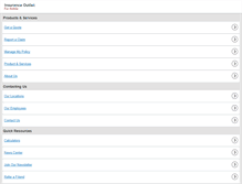 Tablet Screenshot of insuranceoutlet.com